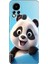 Infinix Hot 11S Uyumlu Kılıf Renkli Tpu Silikon Panda 1