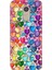 General Mobile Gm 8 Uyumlu Kılıf Desenli Silikon Renkli Tpu Uv Kalp Çizim 1