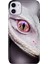 Apple iPhone 11 Kılıf Renkli Temalı iPhone 11 Silikon Dişi Cobra 1