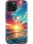 iPhone 13 - 14 Kılıf Desenli Kapak Renkli Tpu Uv Okyanus 1