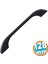 Mobilya Çekmece Mutfak Dolabı Dolap Kapak Kulpları Kulb Kulpu 12.8 cm Metal Siyah Kulp 128 mm 1