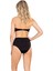 Kadın Boyundan Bağlamalı Siyah Bikini Üstü 4