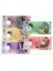 Maladıvler Maldives 5 Adet Polymer Çil Banknot Set 1