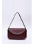 Bordo Shk150 Deri Astarlı Çıtçıtlı Ayarlanabilir Askılı El, Kol Ve Omuz Çantası U:15 E:27 G: 1