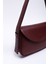 Bordo Shk150 Deri Astarlı Çıtçıtlı Ayarlanabilir Askılı El, Kol Ve Omuz Çantası U:15 E:27 G: 5