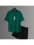 Edin Dzeko Sırt Futbol Forma Baskılı Unisex Kısa Kollu Tişört Regular Fit T-Shirt Şort Takımı 2