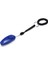 Köpek Eğitim Düdüğü ve Klikırı, Karabina ve Bağlama Kordonlu, Mavi, 7X3X2cm 1