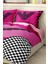 Marka Nevresim Takımı Çift Kişilik Pamuklu Saten Kumaş 6 Parça 3D Dijital Baskı Duvet Cover Set Model No:5 3