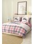Marka Nevresim Takımı Çift Kişilik Pamuklu Saten Kumaş 6 Parça 3D Dijital Baskı Duvet Cover Set Model No:11 1