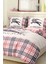 Marka Nevresim Takımı Çift Kişilik Pamuklu Saten Kumaş 6 Parça 3D Dijital Baskı Duvet Cover Set Model No:11 5