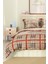 Marka Nevresim Takımı Çift Kişilik Pamuklu Saten Kumaş 6 Parça 3D Dijital Baskı Duvet Cover Set Model No:13 5