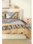 Marka Nevresim Takımı Çift Kişilik Pamuklu Saten Kumaş 6 Parça 3D Dijital Baskı Duvet Cover Set Model No:2 5