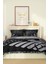 Marka Nevresim Takımı Çift Kişilik Pamuklu Saten Kumaş 6 Parça 3D Dijital Baskı Duvet Cover Set Model No:3 2