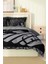 Marka Nevresim Takımı Çift Kişilik Pamuklu Saten Kumaş 6 Parça 3D Dijital Baskı Duvet Cover Set Model No:3 5