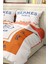 Marka Nevresim Takımı Çift Kişilik Pamuklu Saten Kumaş 6 Parça 3D Dijital Baskı Duvet Cover Set Model No:65 3