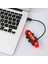 Usb Şarjlı Led Bisiklet Arka Lambası – 5 Modlu Kompakt Güvenlik Işığı 5