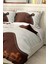 Marka Nevresim Takımı Çift Kişilik Pamuklu Saten Kumaş 6 Parça 3D Dijital Baskı Duvet Cover Set Model No:66 5