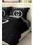 Marka Nevresim Takımı Çift Kişilik Pamuklu Saten Kumaş 6 Parça 3D Dijital Baskı Duvet Cover Set Model No:56 3