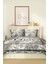 Marka Nevresim Takımı Çift Kişilik Pamuklu Saten Kumaş 6 Parça 3D Dijital Baskı Duvet Cover Set Model No:46 2