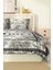 Marka Nevresim Takımı Çift Kişilik Pamuklu Saten Kumaş 6 Parça 3D Dijital Baskı Duvet Cover Set Model No:46 4
