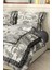 Marka Nevresim Takımı Çift Kişilik Pamuklu Saten Kumaş 6 Parça 3D Dijital Baskı Duvet Cover Set Model No:46 5