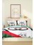 Marka Nevresim Takımı Çift Kişilik Pamuklu Saten Kumaş 6 Parça 3D Dijital Baskı Duvet Cover Set Model No:53 2