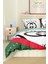 Marka Nevresim Takımı Çift Kişilik Pamuklu Saten Kumaş 6 Parça 3D Dijital Baskı Duvet Cover Set Model No:53 5