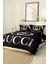 Marka Nevresim Takımı Çift Kişilik Pamuklu Saten Kumaş 6 Parça 3D Dijital Baskı Duvet Cover Set Model No:54 1