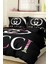 Marka Nevresim Takımı Çift Kişilik Pamuklu Saten Kumaş 6 Parça 3D Dijital Baskı Duvet Cover Set Model No:54 4