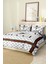 Marka Nevresim Takımı Çift Kişilik Pamuklu Saten Kumaş 6 Parça 3D Dijital Baskı Duvet Cover Set Model No:58 1