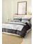 Marka Nevresim Takımı Çift Kişilik Pamuklu Saten Kumaş 6 Parça 3D Dijital Baskı Duvet Cover Set Model No:48 1