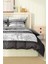 Marka Nevresim Takımı Çift Kişilik Pamuklu Saten Kumaş 6 Parça 3D Dijital Baskı Duvet Cover Set Model No:48 3