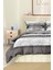 Marka Nevresim Takımı Çift Kişilik Pamuklu Saten Kumaş 6 Parça 3D Dijital Baskı Duvet Cover Set Model No:48 5