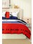 Marka Nevresim Takımı Çift Kişilik Pamuklu Saten Kumaş 6 Parça 3D Dijital Baskı Duvet Cover Set Model No:85 5