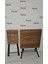 MESA PLEGABLE DE MADERA 65 cm *65 cm Ahşap Katlanır Masa 2