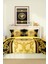 Marka Nevresim Takımı Çift Kişilik Pamuklu Saten Kumaş 6 Parça 3D Dijital Baskı Duvet Cover Set Model No:94 2