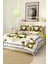 Marka Nevresim Takımı Çift Kişilik Pamuklu Saten Kumaş 6 Parça 3D Dijital Baskı Duvet Cover Set Model No:95 1