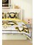 Marka Nevresim Takımı Çift Kişilik Pamuklu Saten Kumaş 6 Parça 3D Dijital Baskı Duvet Cover Set Model No:95 3