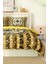Marka Nevresim Takımı Çift Kişilik Pamuklu Saten Kumaş 6 Parça 3D Dijital Baskı Duvet Cover Set Model No:90 3