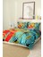 Marka Nevresim Takımı Çift Kişilik Pamuklu Saten Kumaş 6 Parça 3D Dijital Baskı Duvet Cover Set Model NO:105 1