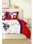 Marka Nevresim Takımı Çift Kişilik Pamuklu Saten Kumaş 6 Parça 3D Dijital Baskı Duvet Cover Set Model No:87 3