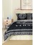 Marka Nevresim Takımı Çift Kişilik Pamuklu Saten Kumaş 6 Parça 3D Dijital Baskı Duvet Cover Set Model NO:106 4