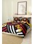Marka Nevresim Takımı Çift Kişilik Pamuklu Saten Kumaş 6 Parça 3D Dijital Baskı Duvet Cover Set Model No:99 1