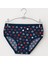 Kalp Desenli Kadın Külot Lacivert 1