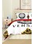 Marka Nevresim Takımı Çift Kişilik Pamuklu Saten Kumaş 6 Parça 3D Dijital Baskı Duvet Cover Set Model NO:114 5