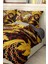 Marka Nevresim Takımı Çift Kişilik Pamuklu Saten Kumaş 6 Parça 3D Dijital Baskı Duvet Cover Set Model NO:104 3