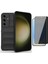 Samsung Galaxy S24 FE Kılıf Esnek TPU Oyuklu Arka Yüzey Tasarımlı Zore Etnik Silikon Kapak + Hayalet Ekran Koruyucu 1