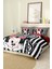 Marka Nevresim Takımı Çift Kişilik Pamuklu Saten Kumaş 6 Parça 3D Dijital Baskı Duvet Cover Set Model NO:121 1