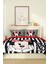 Marka Nevresim Takımı Çift Kişilik Pamuklu Saten Kumaş 6 Parça 3D Dijital Baskı Duvet Cover Set Model NO:121 2