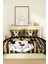 Marka Nevresim Takımı Çift Kişilik Pamuklu Saten Kumaş 6 Parça 3D Dijital Baskı Duvet Cover Set Model NO:122 2